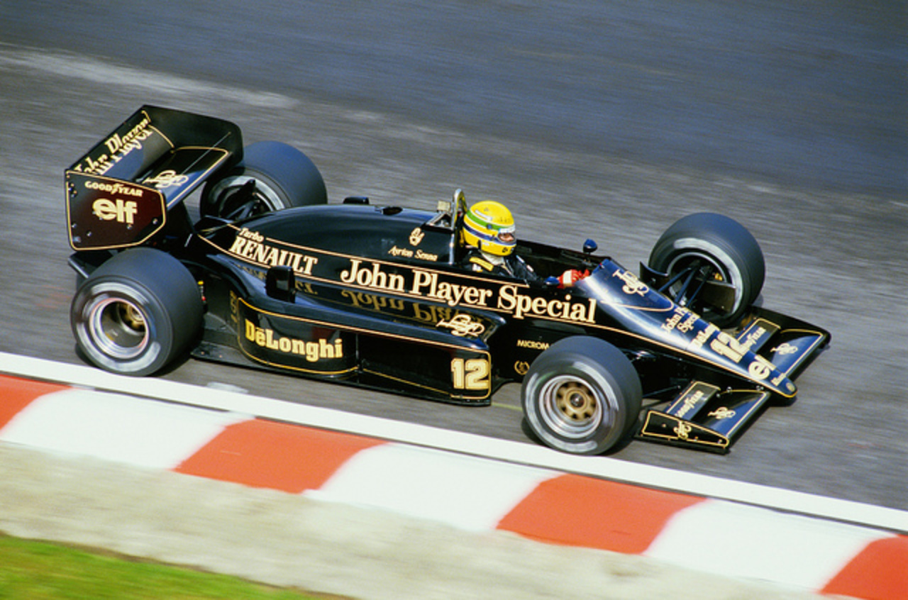 00051 - Ayrton Senna - Lotus 98T - Spa-Francorchamps 1986 - Getty...