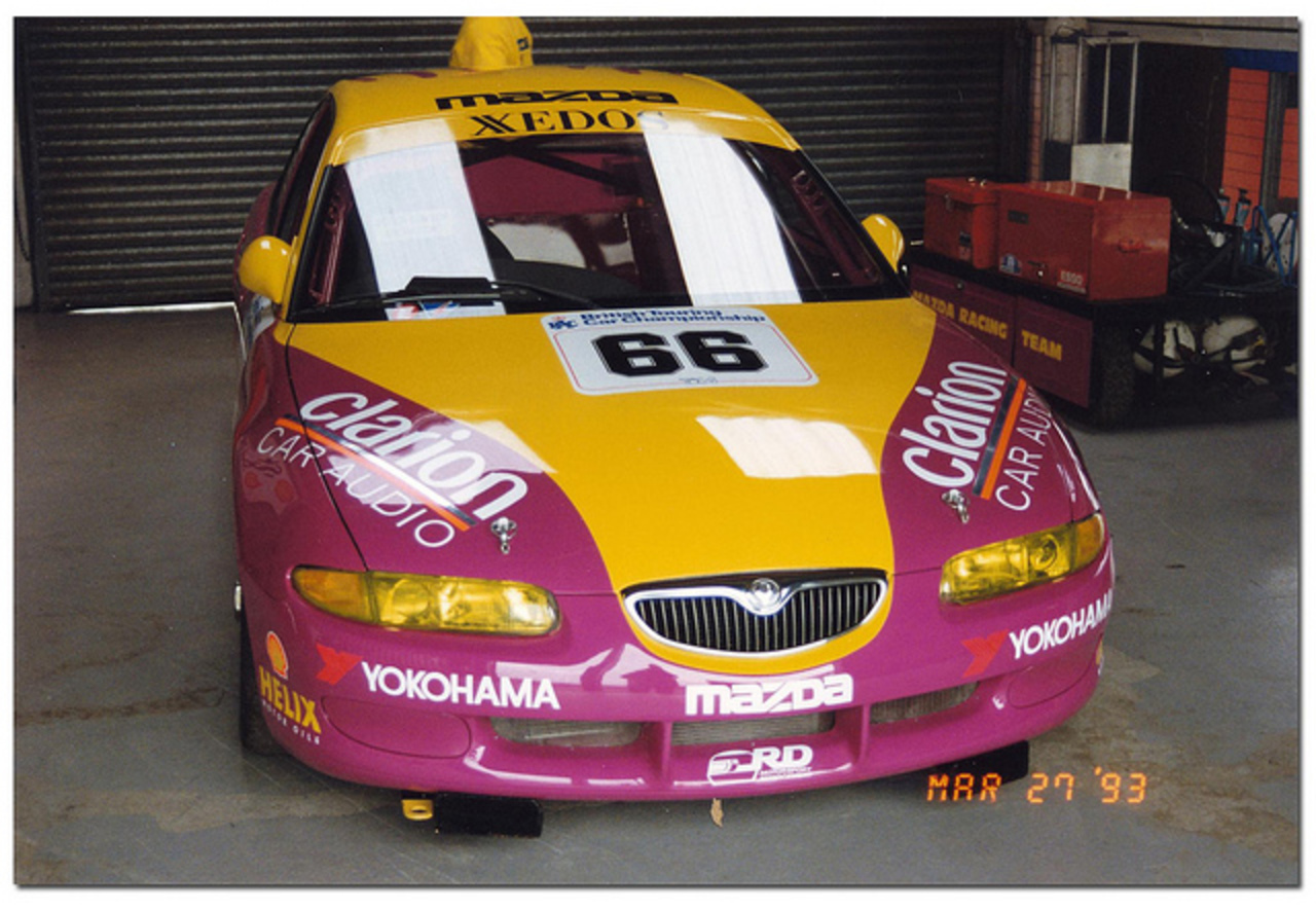 Patrick Watts Mazda Xedos 6 BTCC. Voiture de Tourisme britannique de 1993...