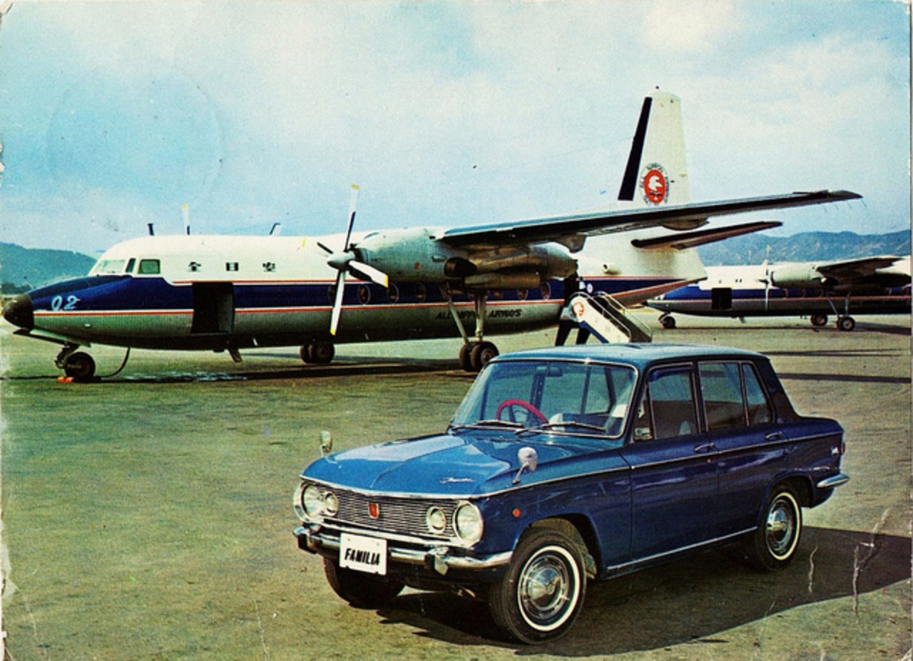 Berline Mazda Familia, 1964-67 / Flickr - Partage de photos!