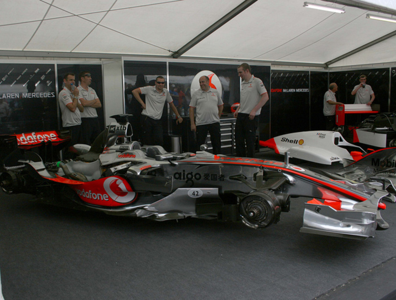 Flickr : Le Pool de Voitures McLaren Grand Prix