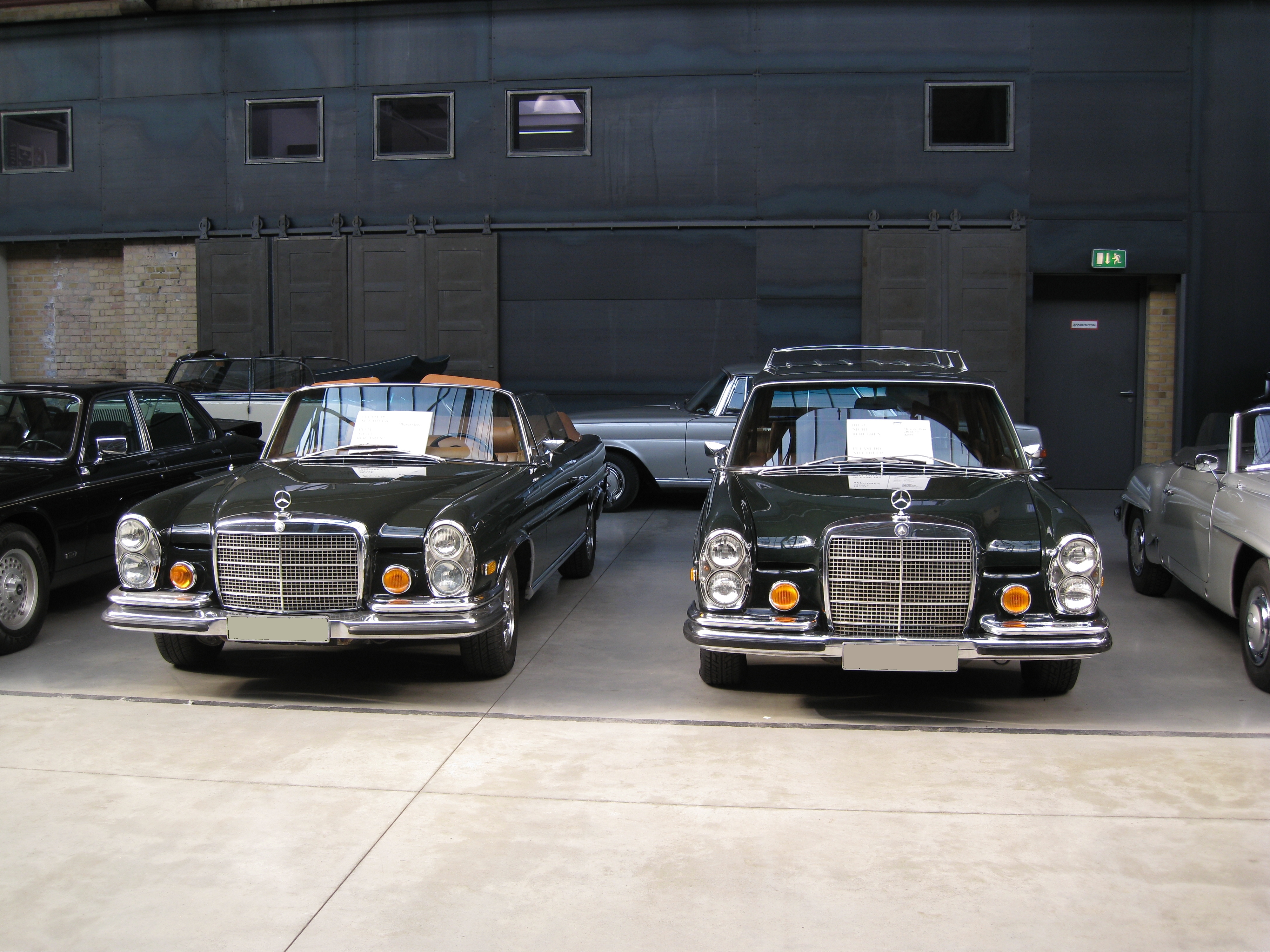 Mercedes-Benz 280 SE 3.5 Cabriolet (1971) & 280 SE 4.5 sur mesure...