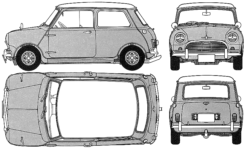Automobile Morris Mini Cooper S 1275 1964: immagine di anteprima...