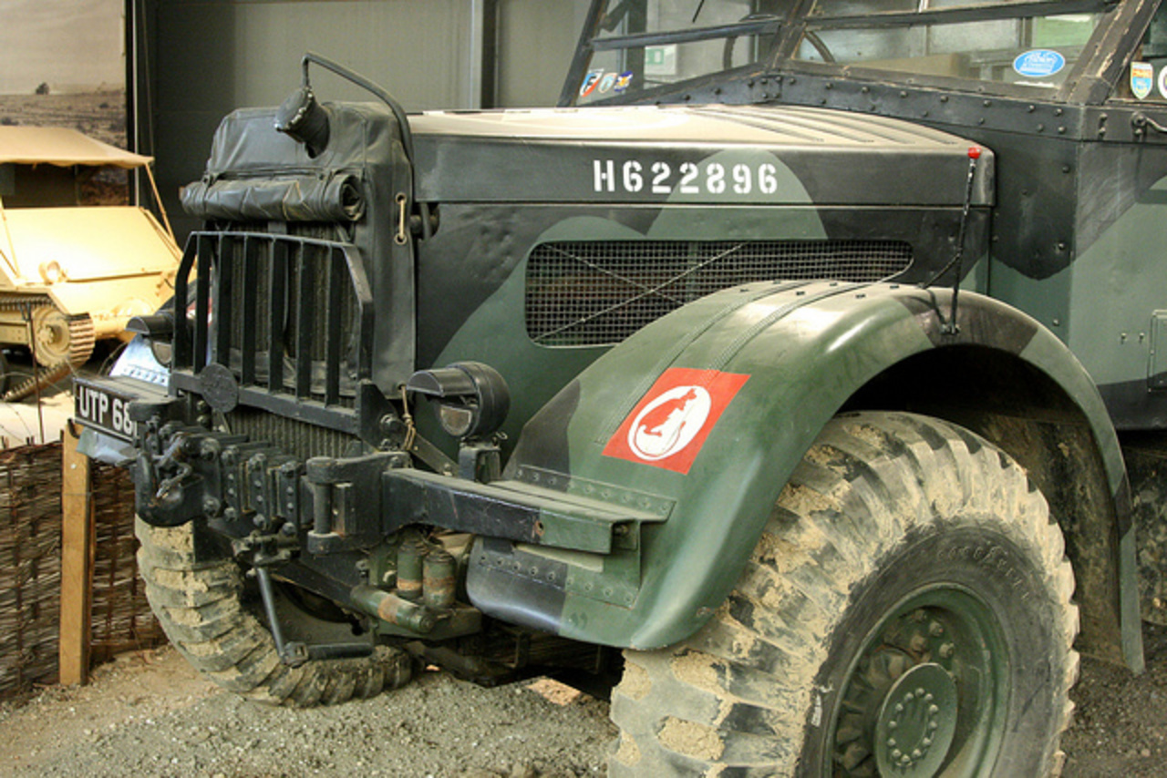 Duxford - Tracteur d'artillerie lourde britannique Albion CX22 de la Seconde Guerre mondiale...