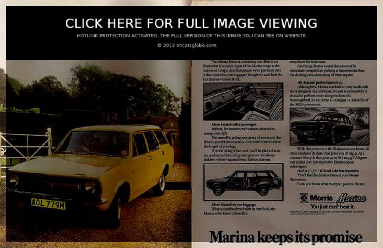 Morris Marina Estate 18 Super: Galerie de photos, informations complètes...