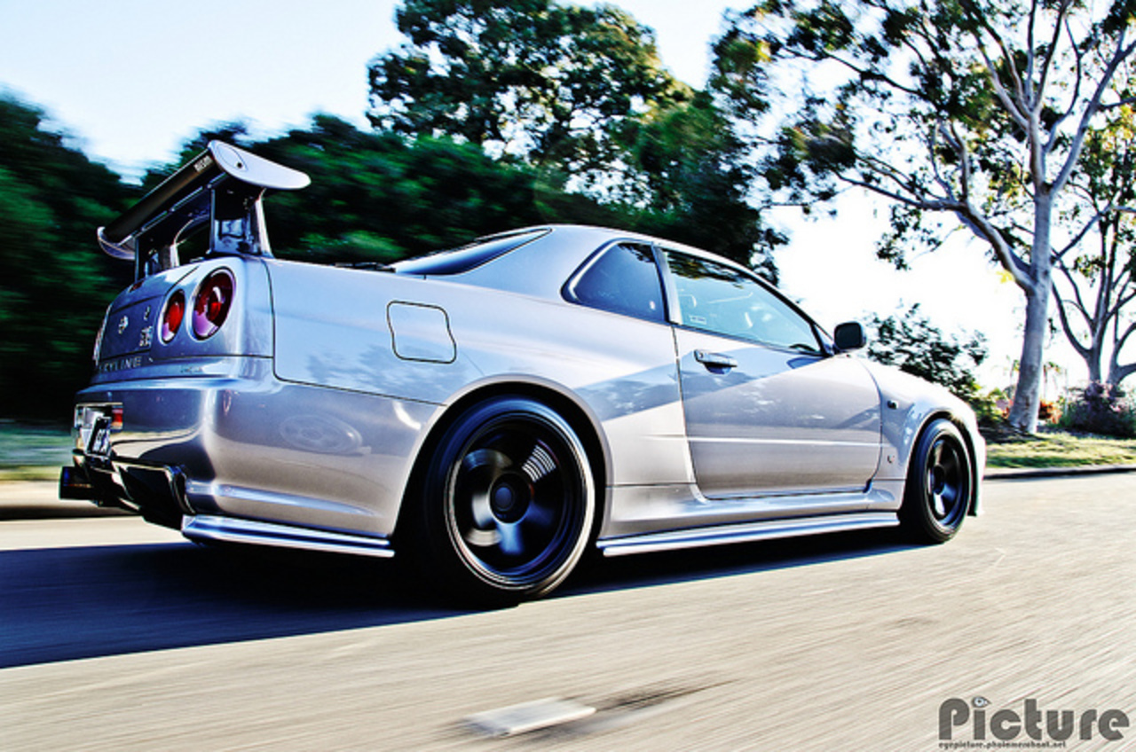 La Nissan Skyline R34 GT-R V-SPEC de Lyndon (BNR34) | Flickr-Photo...
