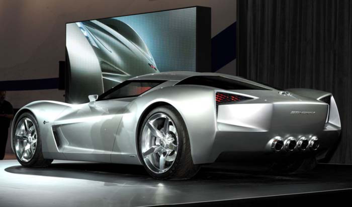 Prototype de Chevrolet Corvette. MotoBurg