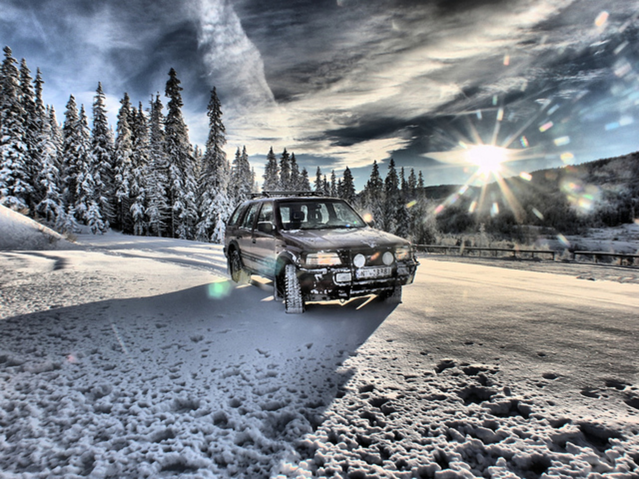 Opel Frontera dans l'arctique | Flickr - Partage de photos!