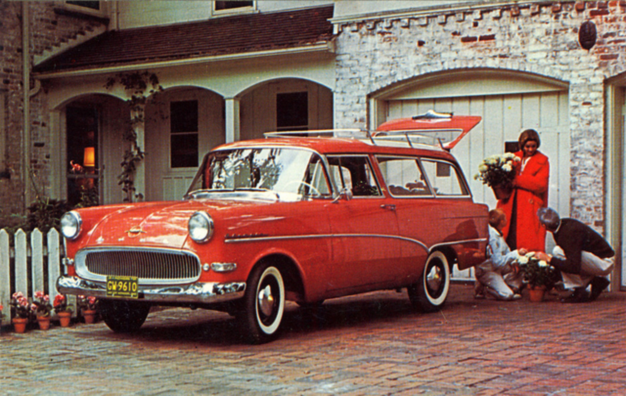 Opel Rekord Caravan 1957-1959 / Flickr - Partage de photos!