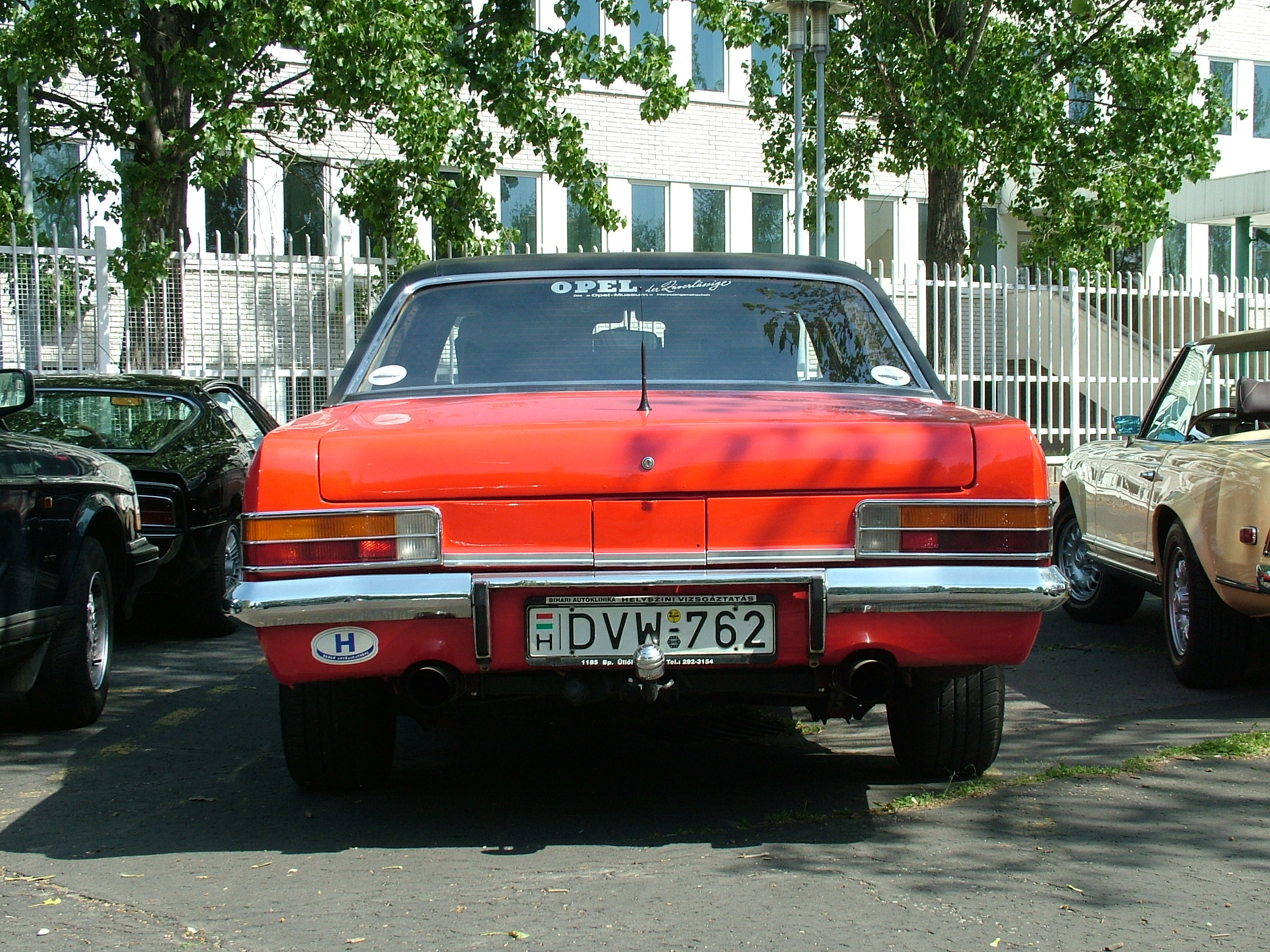 A visitor's Opel Admiral B, 1969 | Flickr - Photo Sharing!