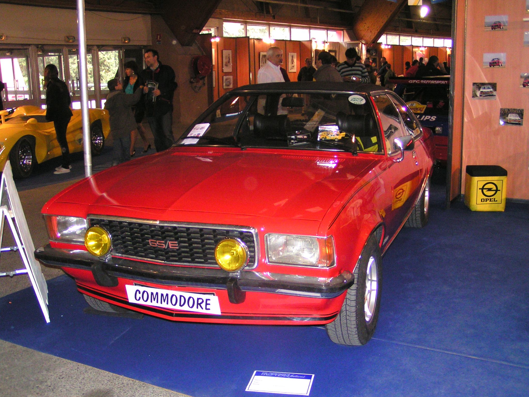 20080330 Festival de l'Automobile d'Avignon (189) Opel Commodore GSE coupÃ©...