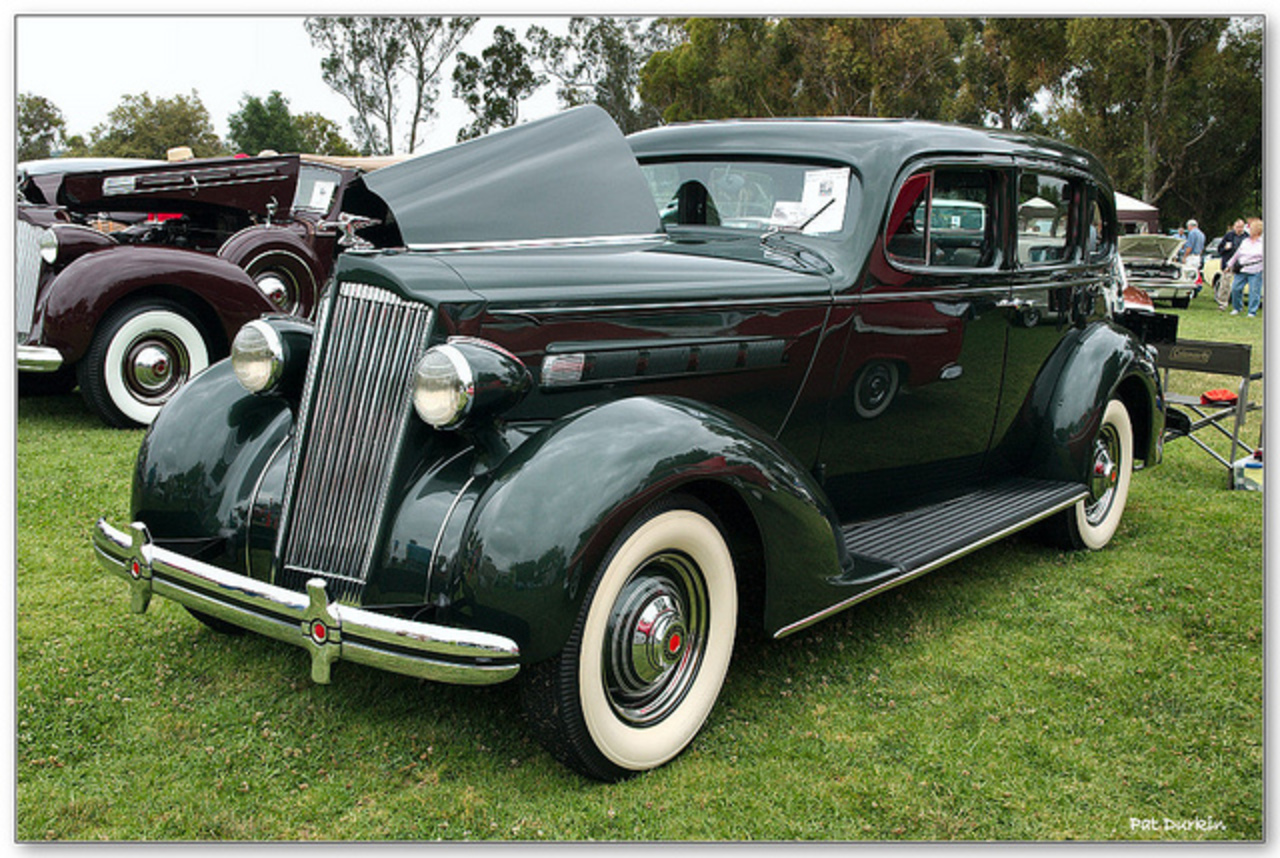 Packard 120 Sedan 1936 - Vert Chardon - fvl / Flickr - Partage de photos!