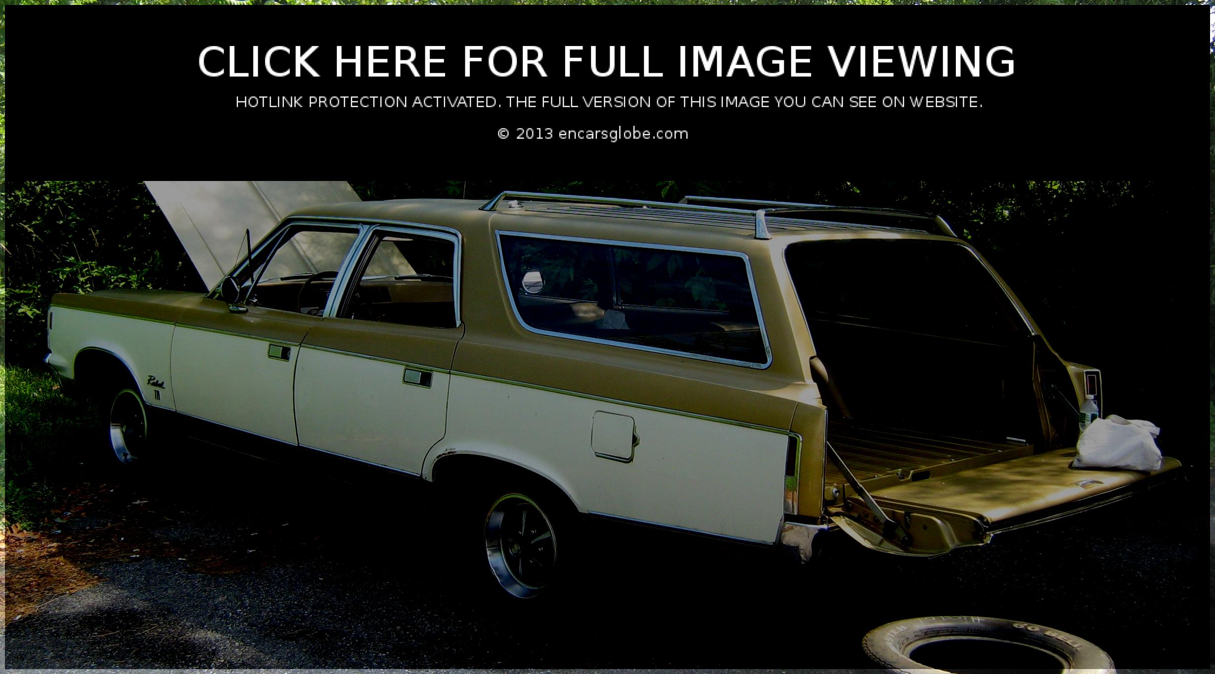 Rambler Rebel 770 wagon: Galerie de photos, informations complètes sur...