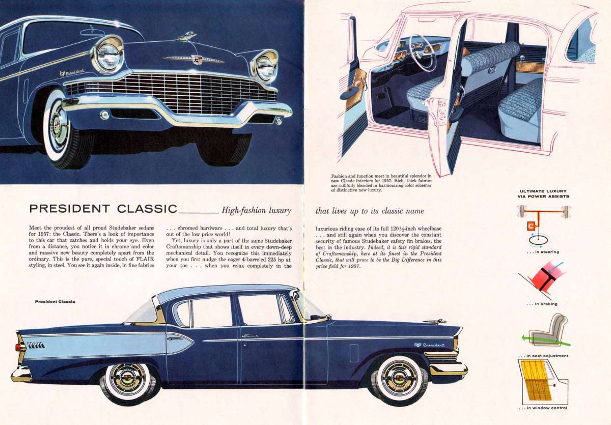 Salon De L'Auto Classique: Berline de Ville Packard Clipper De 1957 â€ 