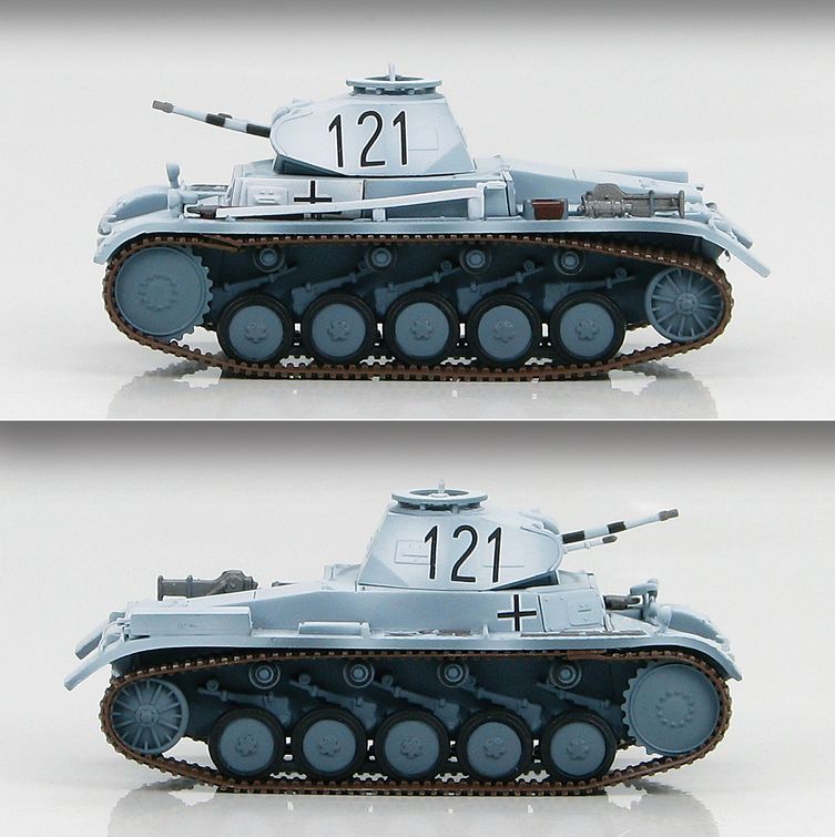 Panzer II inconnu. MotoBurg