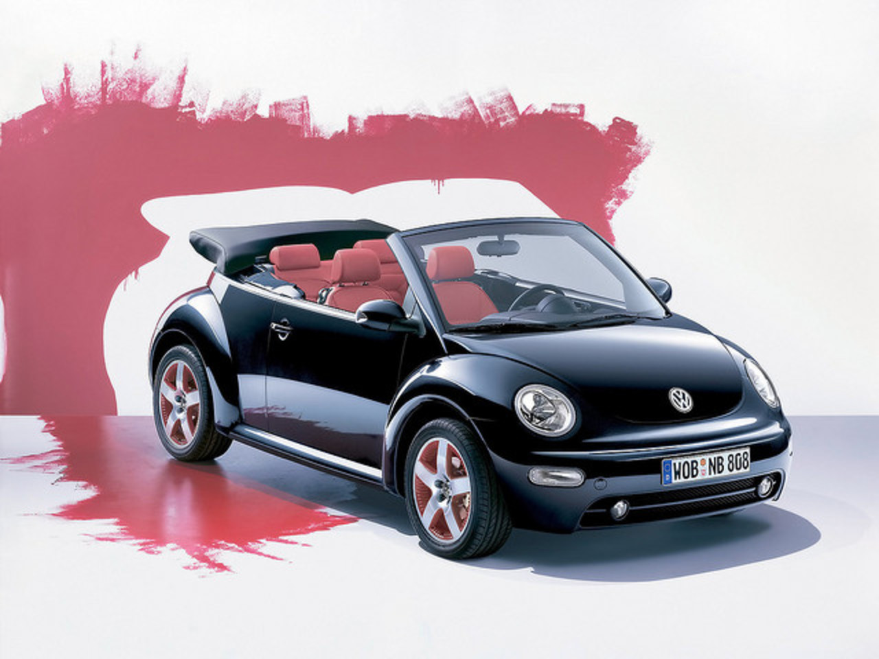 2005 - Volkswagen-New-Beetle-Cabriolet-Dark-Flint-FA-Paint-Wall...