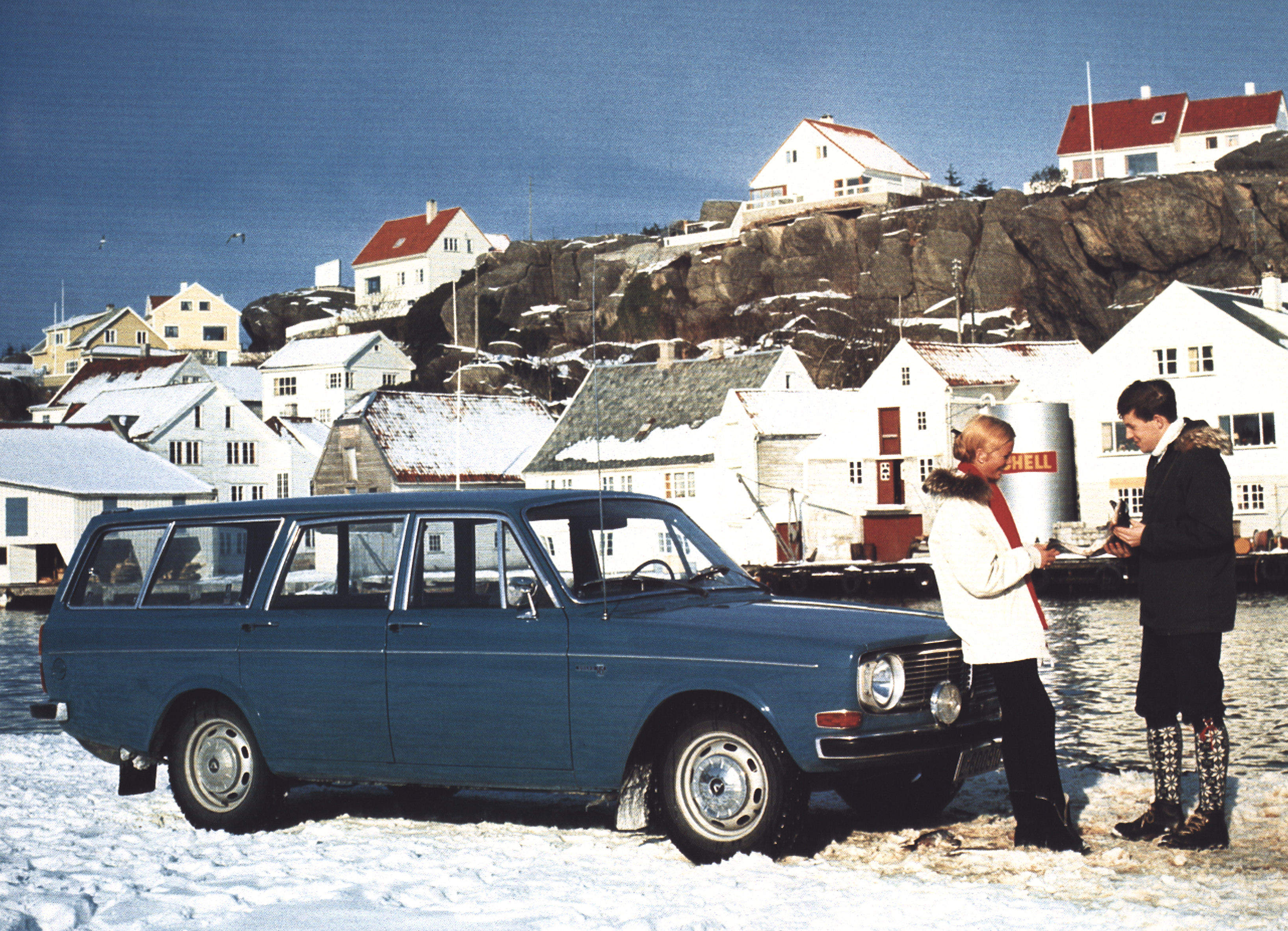 Volvo 145 - 1969 (Calendrier VOLVO 1995) / Flickr - Partage de photos!
