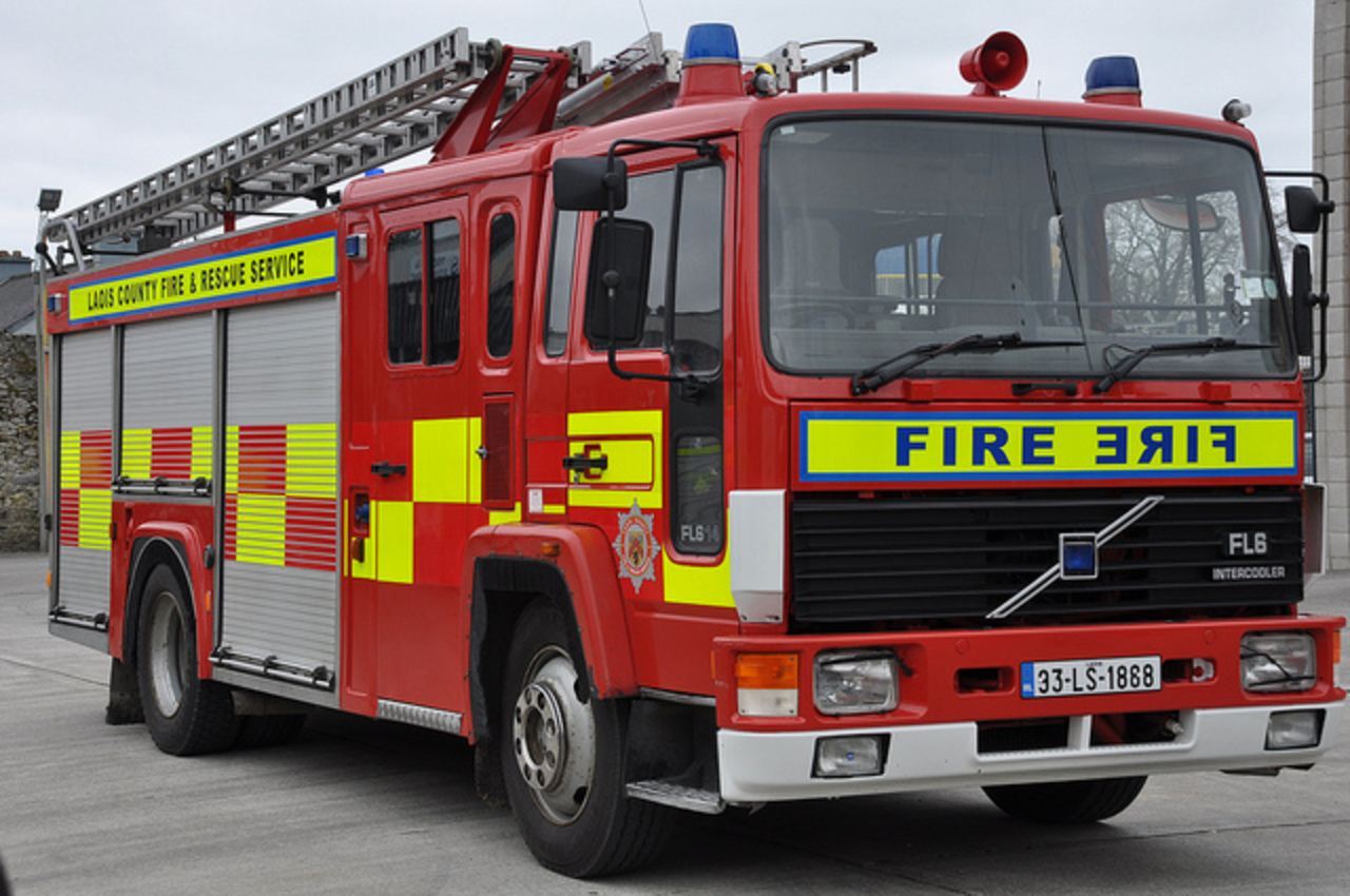 Service d'incendie et de secours du comté de Laois LS 11A2 Volvo FL6 14 Saxon...