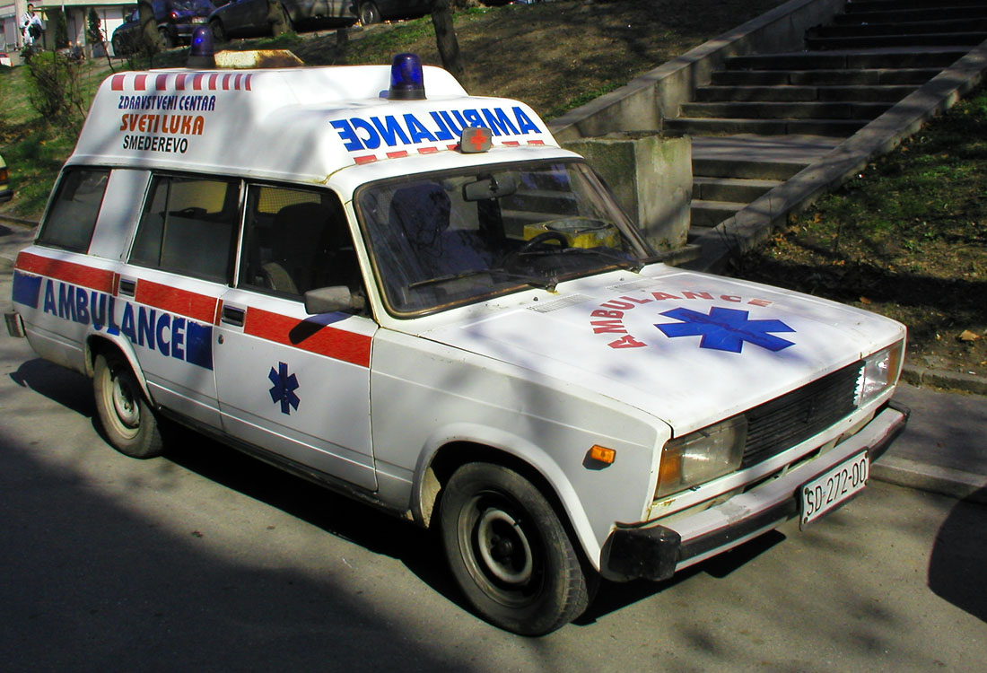 Ambulance Zastava Lada 1600