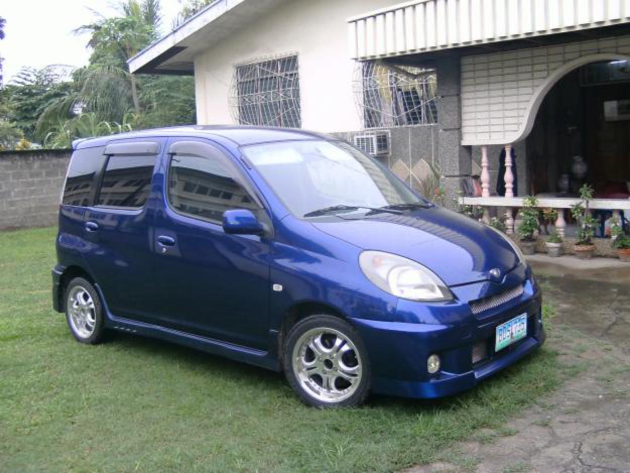 Тойота Функарго 2002 синяя