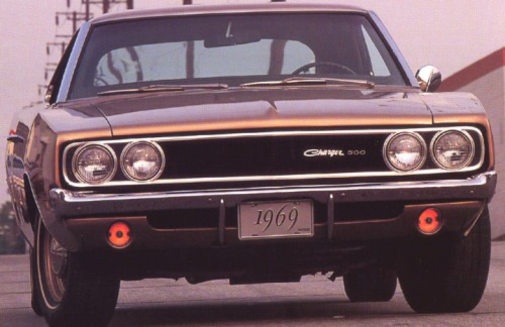 1969 Dodge Charger 500 Le modèle Charger 500 a été spécialement conçu pour aider à Esquiver