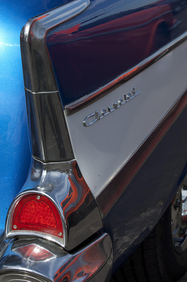 Photographie de feu arrière Chevrolet 210 Wagon 1957 - Chevrolet 210 Wagon 1957