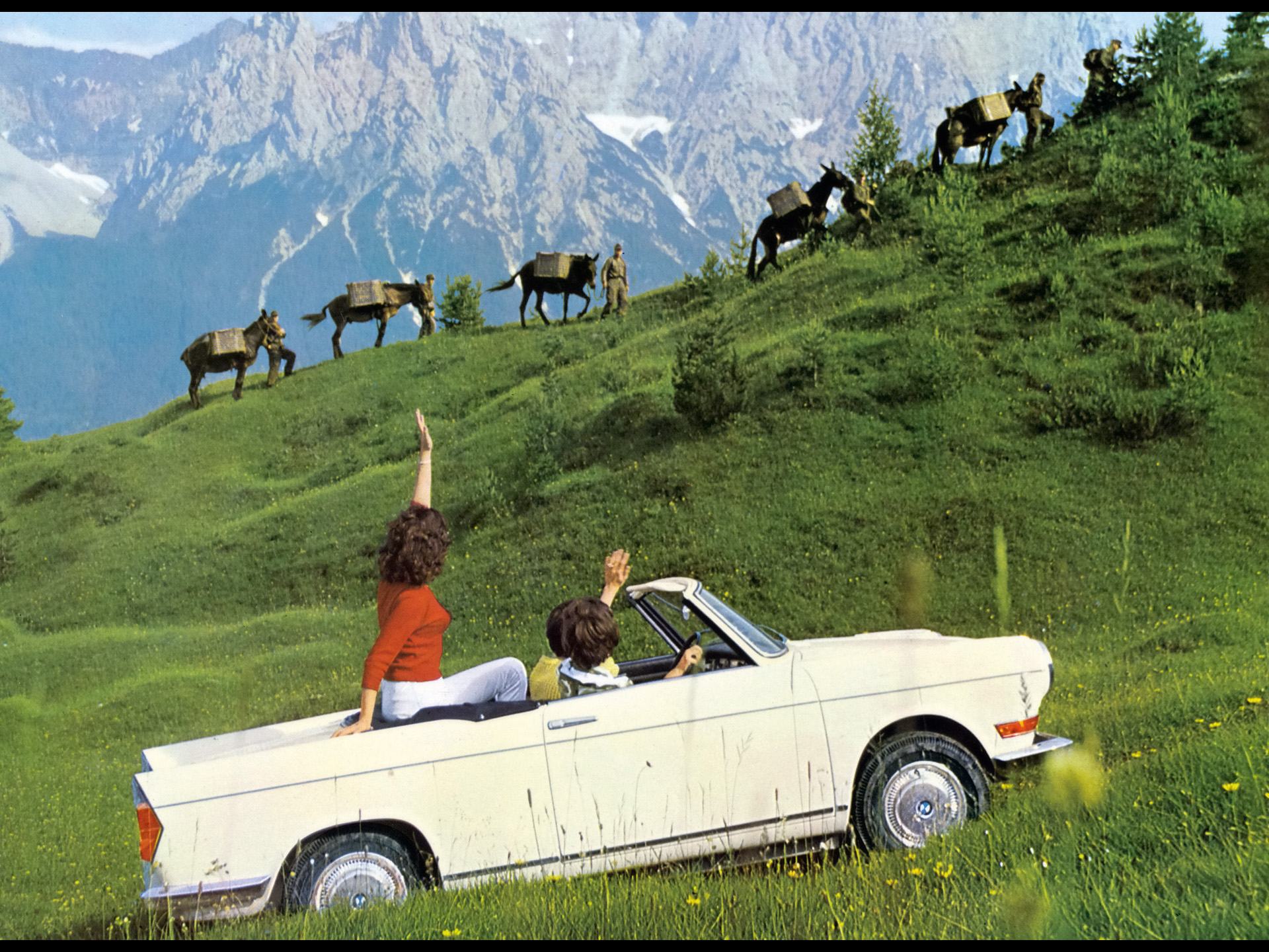 1959 - 1965 BMW 700 - Cabriolet - 1920x1440 - Papier peint