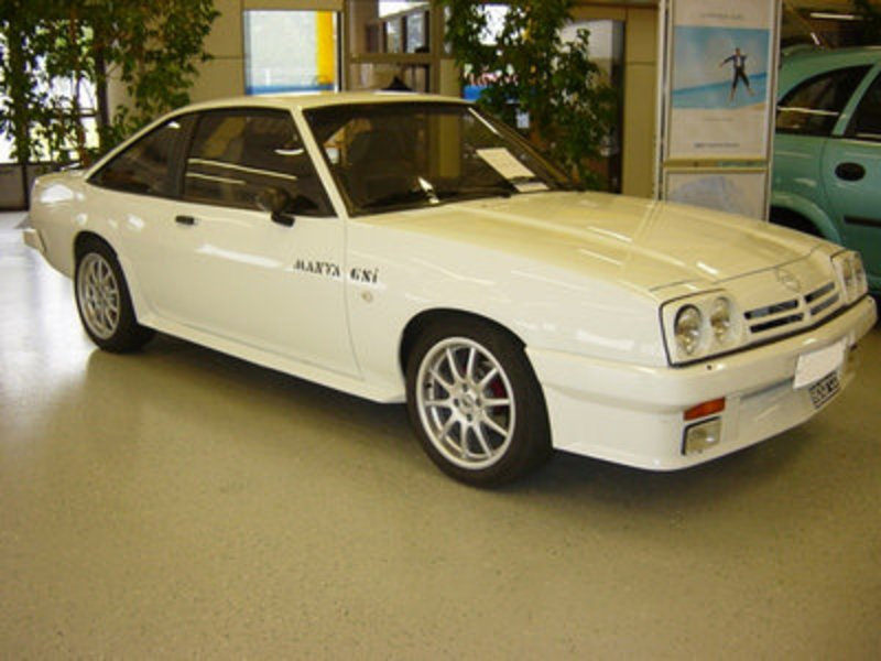 Opel Manta i400, 1982 Opel Manta GT/E (GSI), 1984