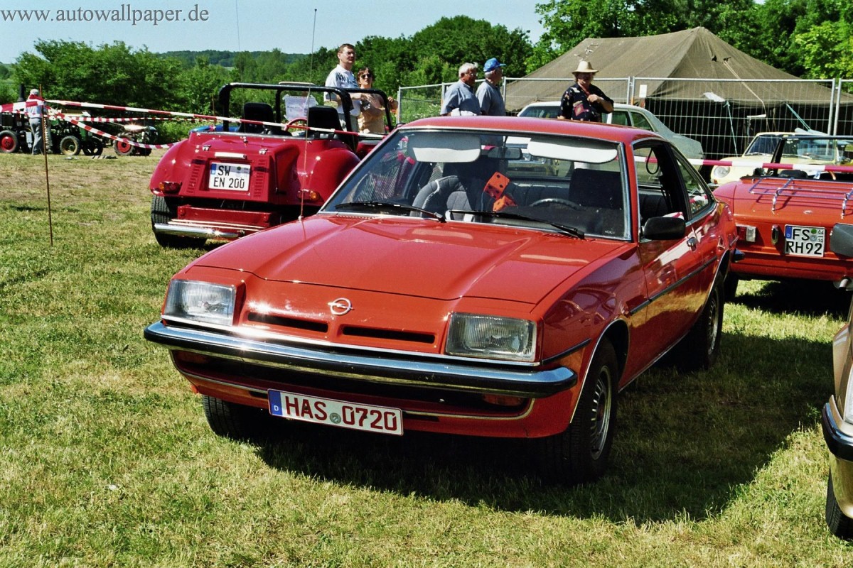 Vous regardez le fond d'écran des voitures nommé Opel Manta B 1.