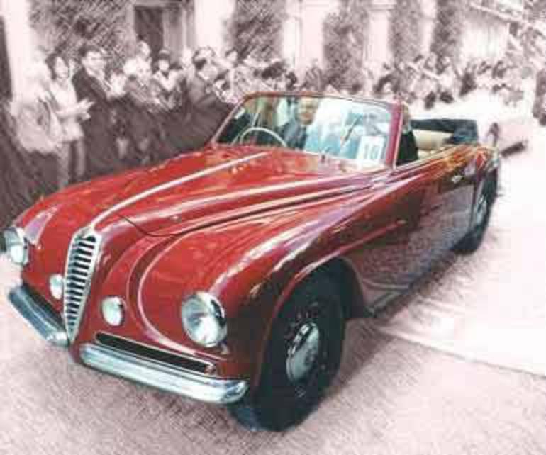 Alfa Romeo 6C 2500 Villa deste cabriolet