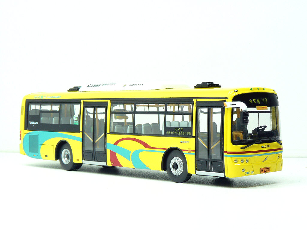 Sunwin / Volvo B7R SWB6120V4-cnbus 1012 Shanghai Shen Xin Bus
