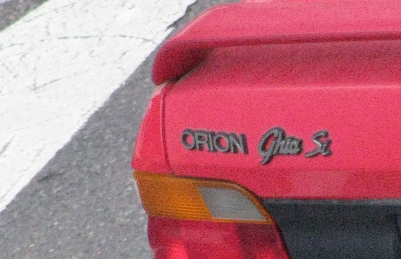 Badges Ford Orion Ghia Si