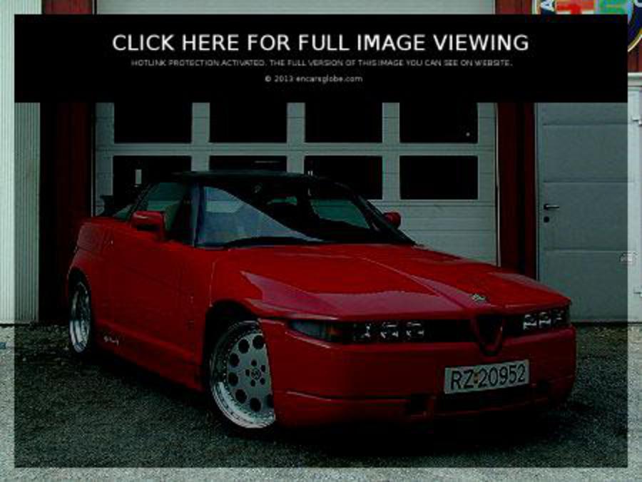 Alfa Romeo SZ: Description du modèle, galerie de photos.