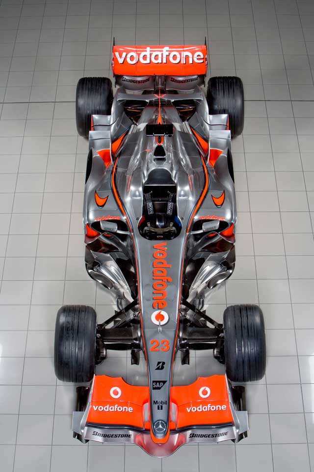 7 JANVIER 2008. McLaren lance le MP4-23. Mercedes-Benz MP4-23