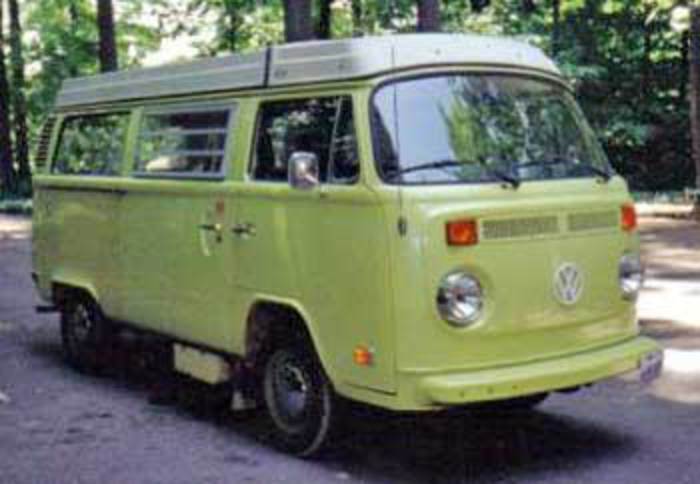 Camping-car Volkswagen Westfalia 1974. Van Hippie