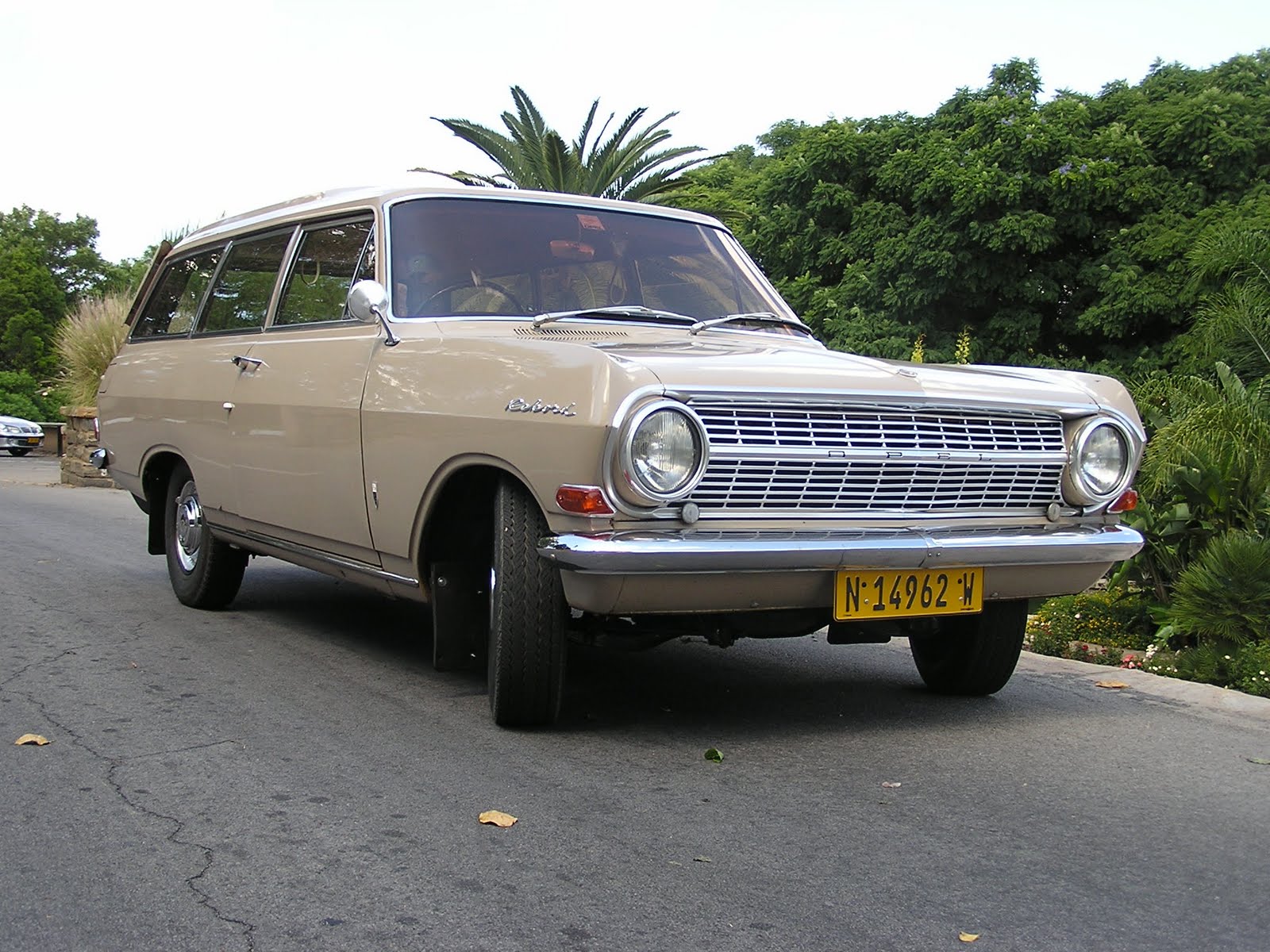 1963 Caravane Rekord de Namibie, Afrique. Année : 1963