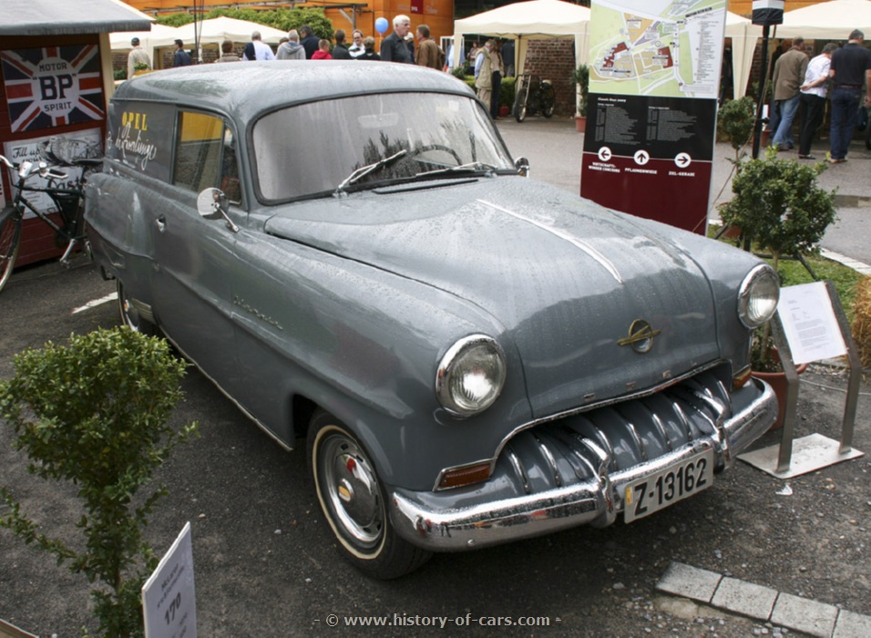 Opel Olympia Rekord CarAvan wagon à panneaux à 2 portes