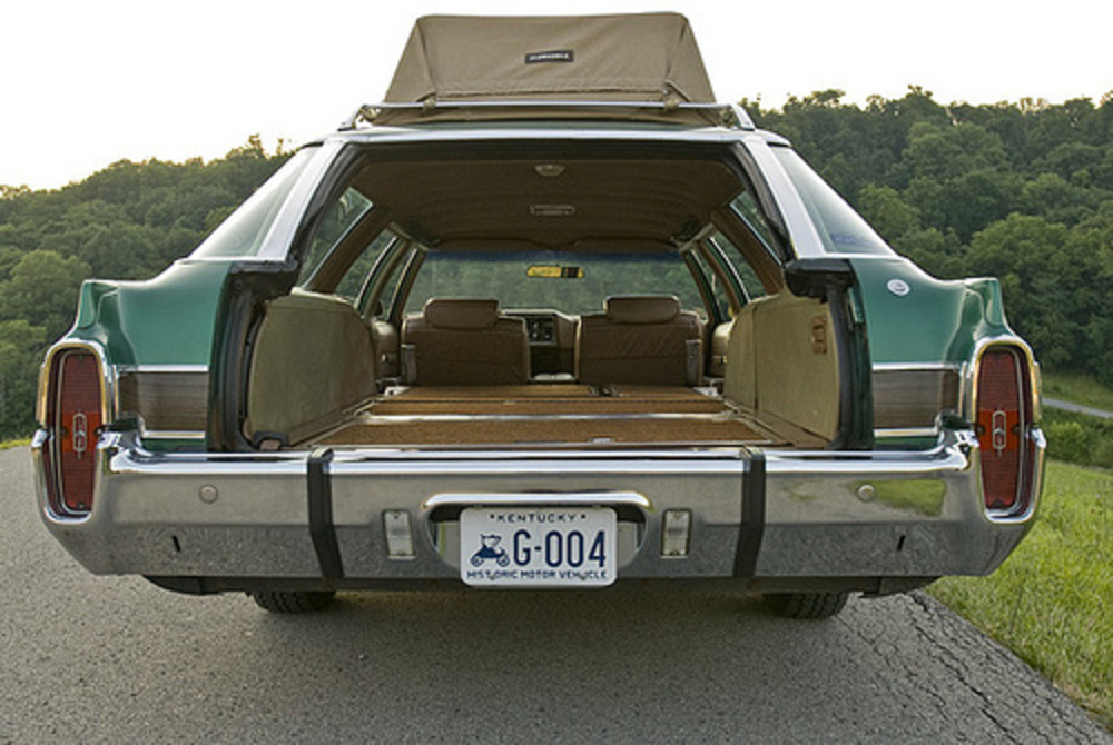 Wagon Cruiser personnalisé Oldsmobile 1973. Dis Ahhhhhh