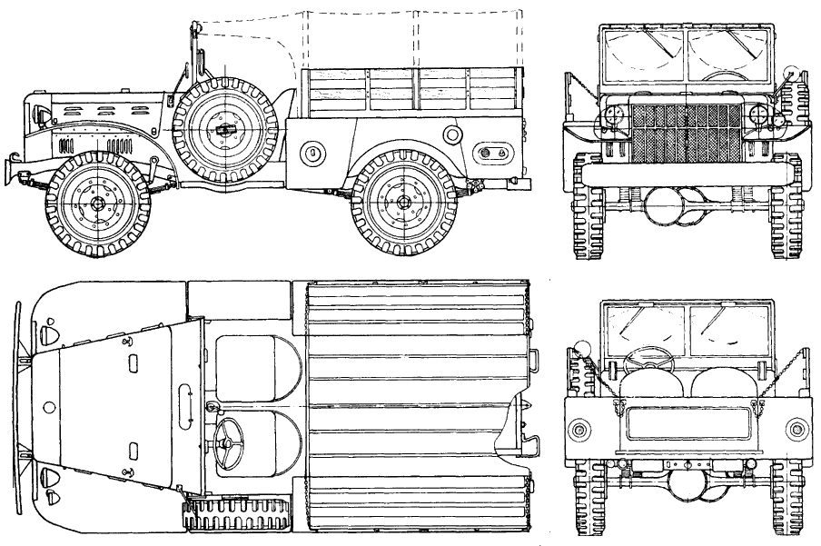 Voiture Dodge WC-51 1943.