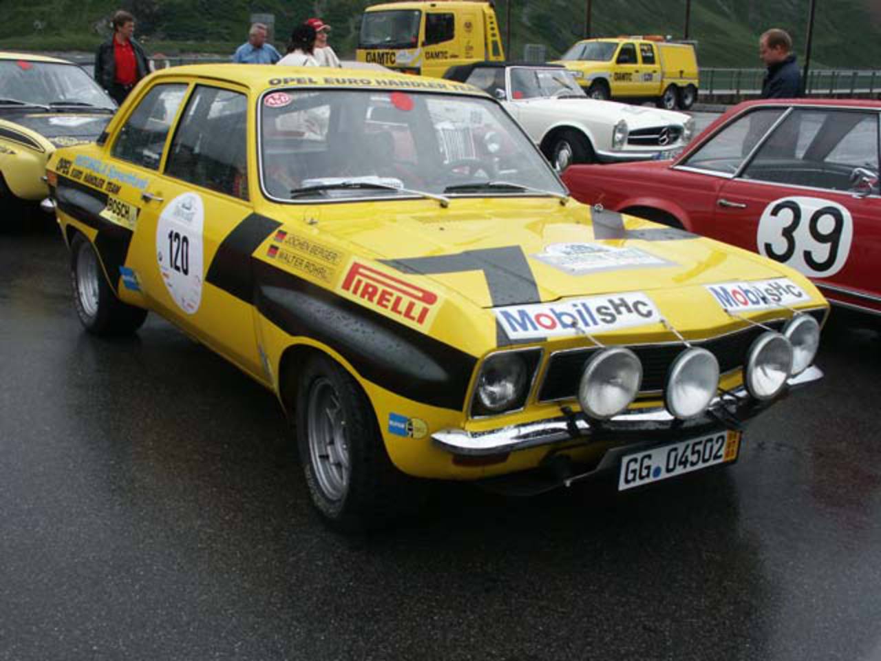 Opel Ascona Rallye. Voir Télécharger le fond d'écran. 640x480. Commentaire