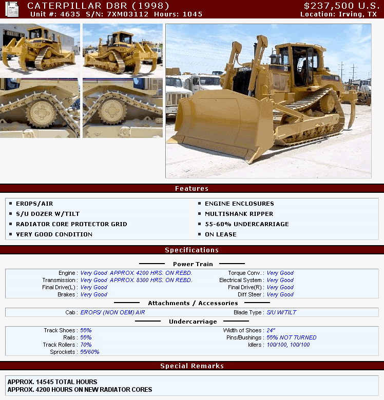 Caterpillar d