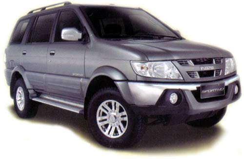 Isuzu vent de travers