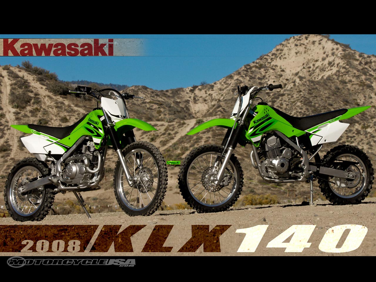 Modèle : Kawasaki klx140l