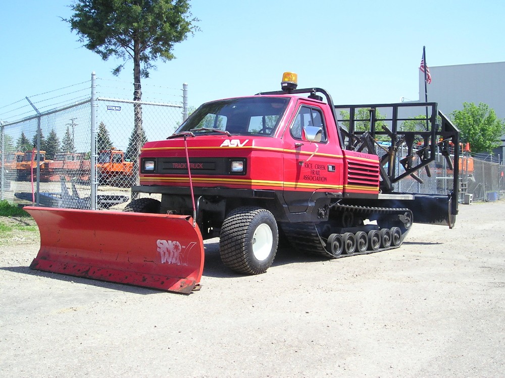 Camion de voie d'ASV