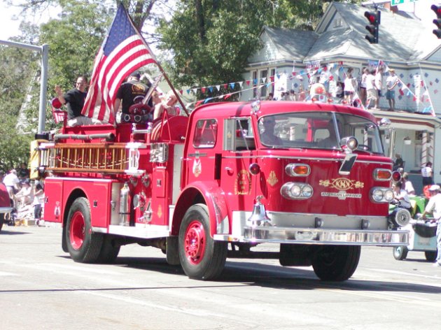 Camion de pompiers American LaFrance