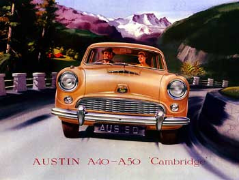 Austin A40, États-Unis