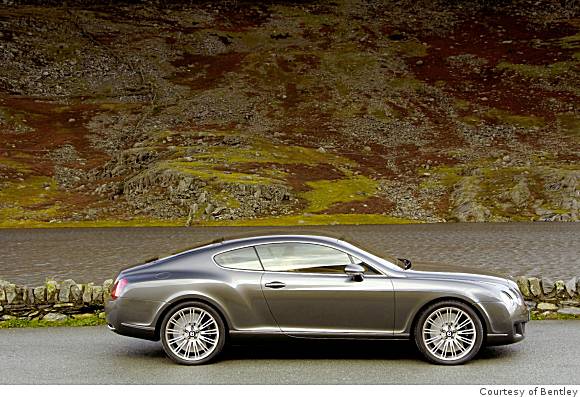 Coupe de vitesse Bentley Continental GT