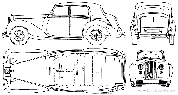 Berline Bentley Mk VI