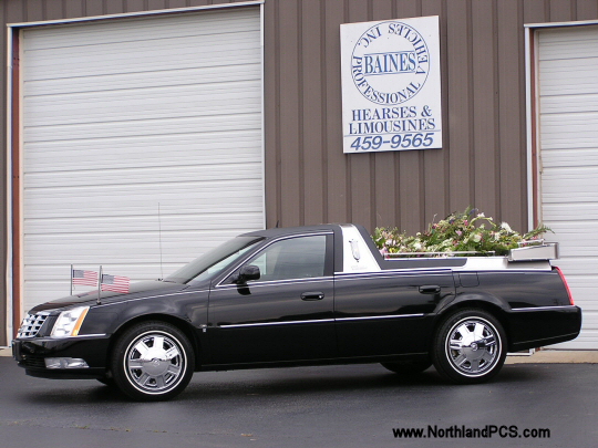 Voiture fleurie Cadillac Fleetwood