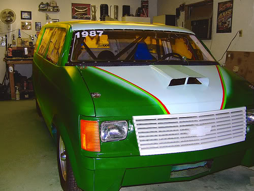 Chevrolet Astro Fourgonnette dragster