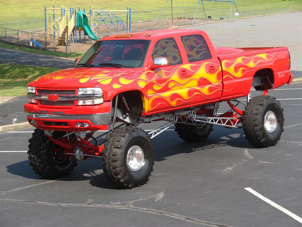 Camion monstre Chevrolet